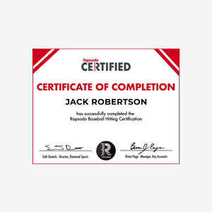 Baseball Hitting Certification