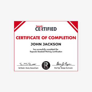 Baseball Pitching Certification